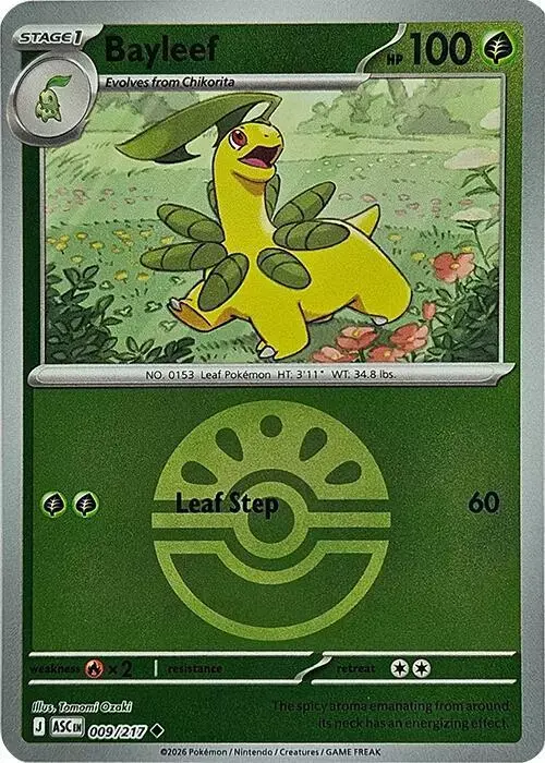 Bayleef [Ball] - Pokemon Ascended Heroes #9
