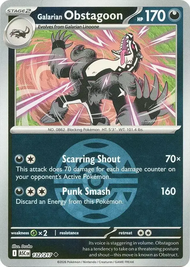 Galarian Obstagoon [Ball]