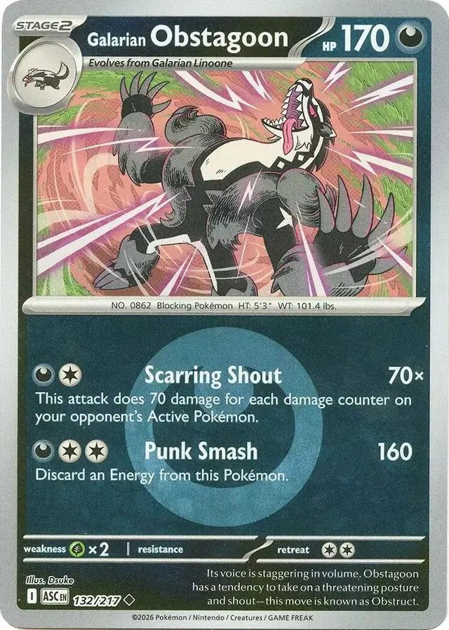 Galarian Obstagoon [Energy]