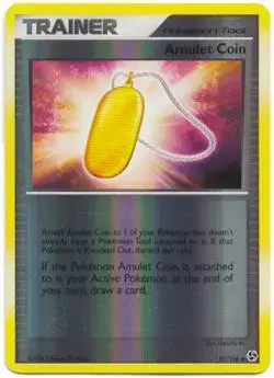 Amulet Coin [Reverse Holo] - Pokemon Great Encounters #97