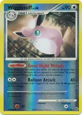 Wigglytuff [Reverse Holo] - Pokemon Great Encounters #32
