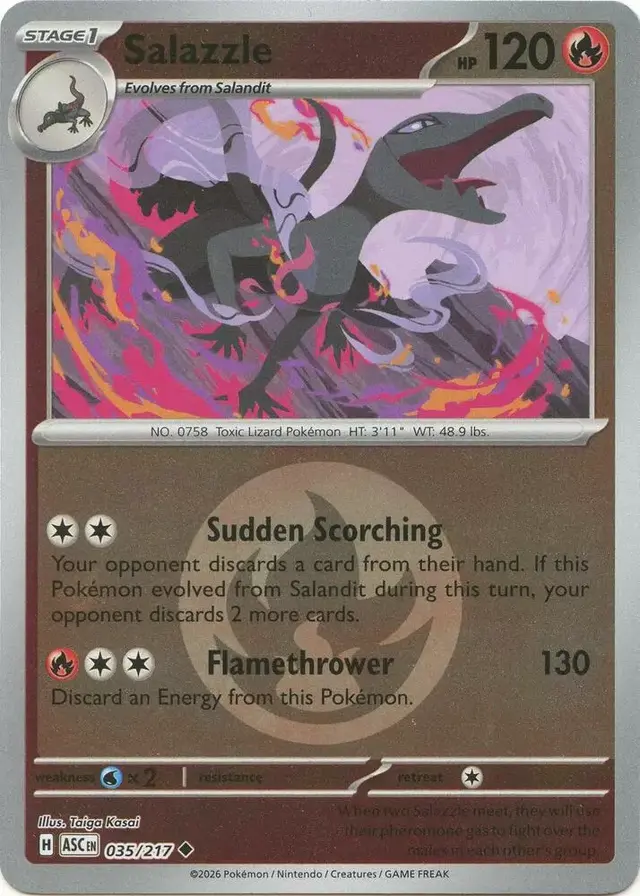Salazzle [Energy] - Pokemon Ascended Heroes #35