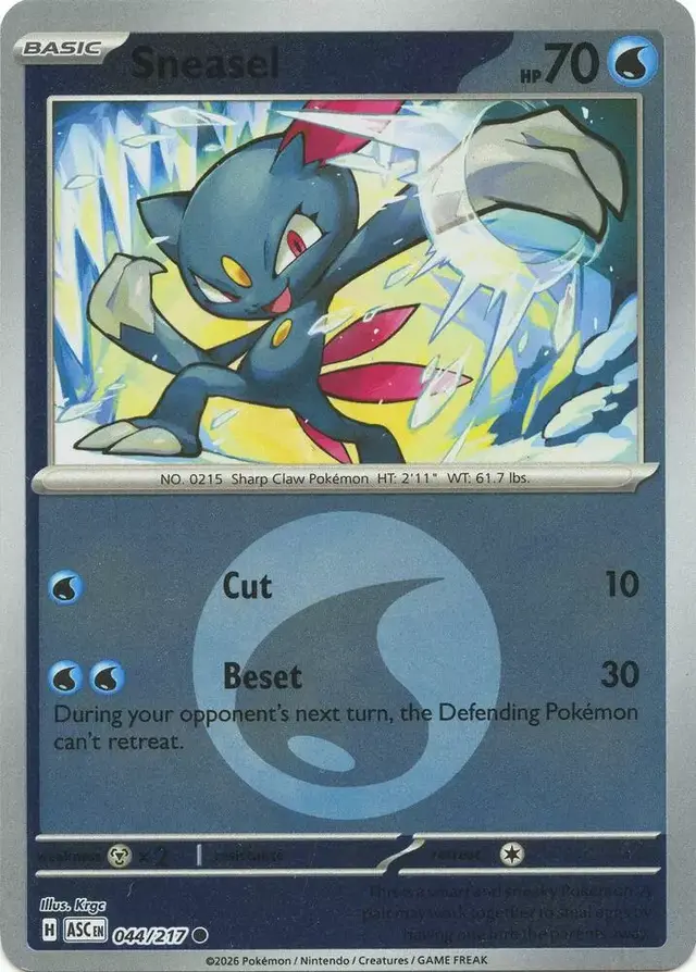 Sneasel [Energy] - Pokemon Ascended Heroes #44