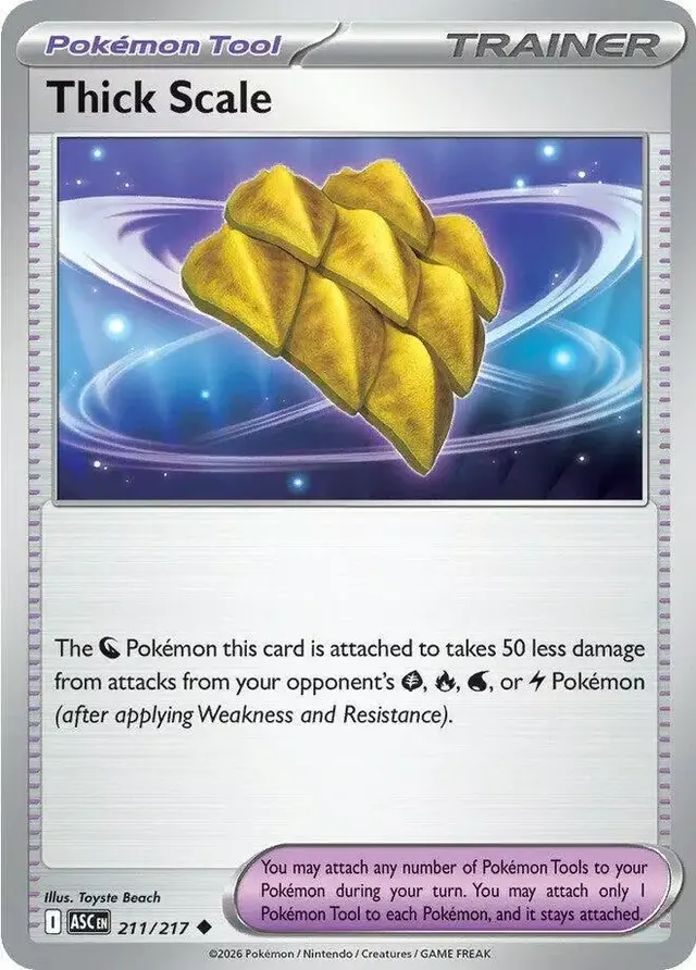 Thick Scale [Reverse Holo]