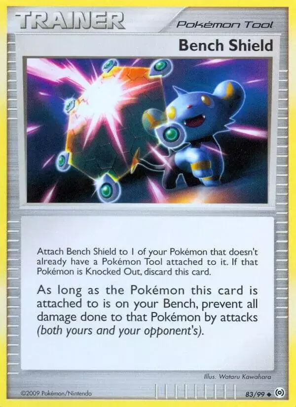 Bench Shield [Reverse Holo] - Pokemon Arceus #83