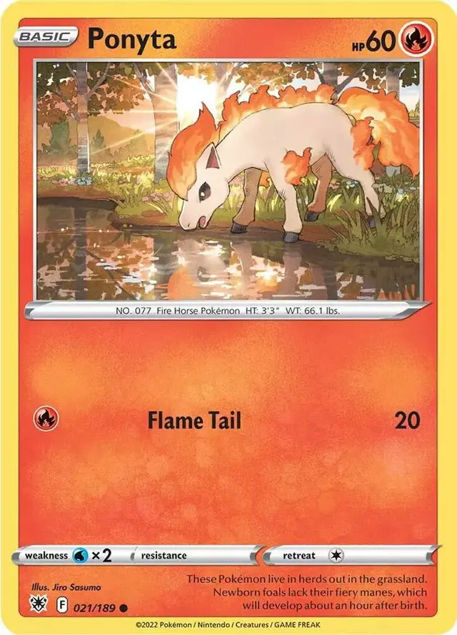 Ponyta - Pokemon Astral Radiance #21