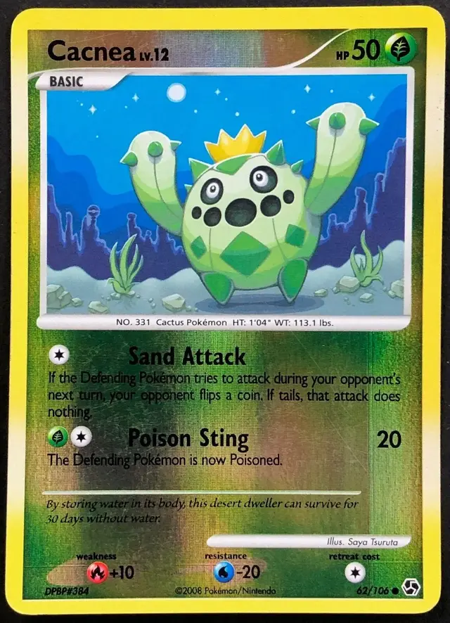 Cacnea [Reverse Holo] - Pokemon Great Encounters #62