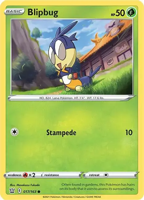 Blipbug [Reverse Holo] - Pokemon Battle Styles #17
