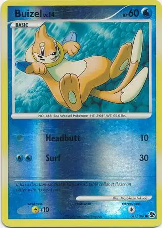 Buizel [Reverse Holo] - Pokemon Great Encounters #61
