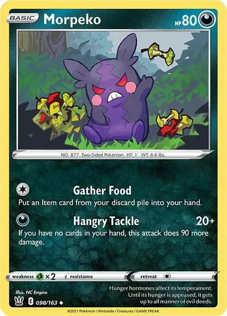 Morpeko [Reverse Holo] - Pokemon Battle Styles #98