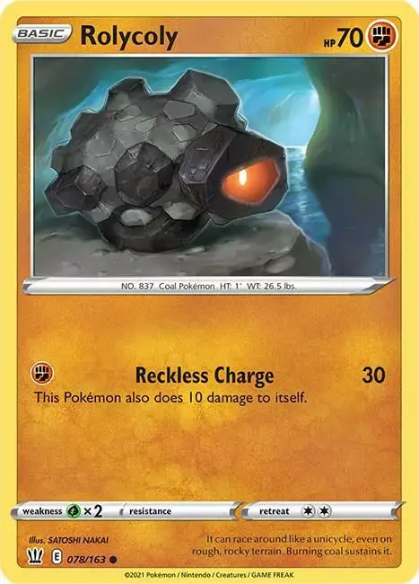 Rolycoly - Pokemon Battle Styles #78