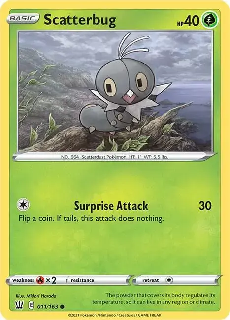 Scatterbug - Pokemon Battle Styles #11