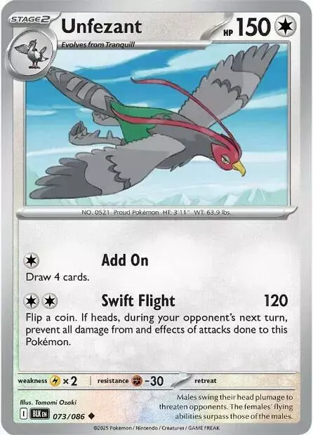 Unfezant [Reverse]
