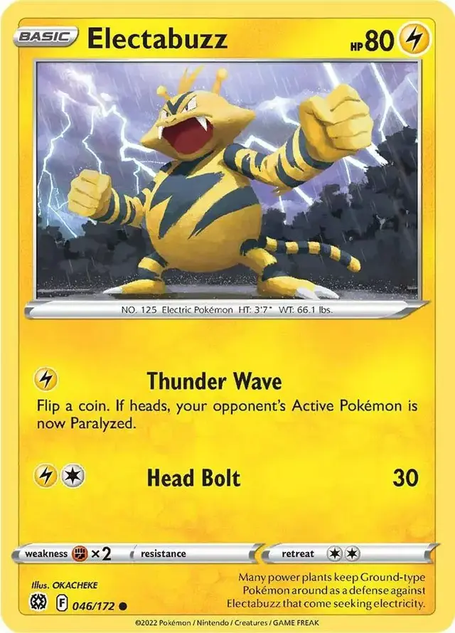 Electabuzz - Pokemon Brilliant Stars #46