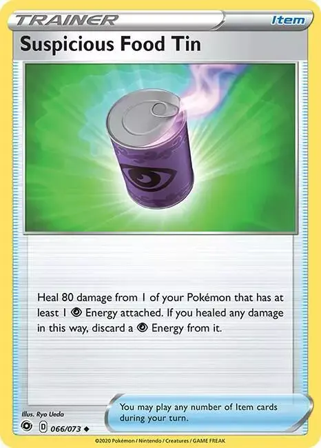 Suspicious Food Tin - Pokemon Champion's Path #66