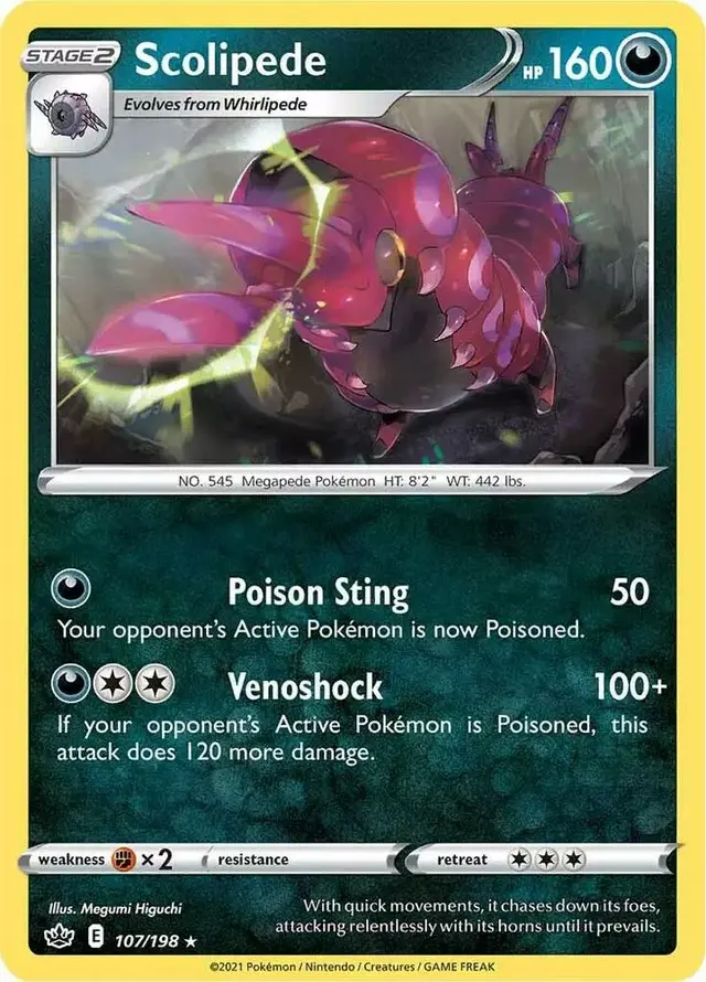 Scolipede [Reverse Holo]