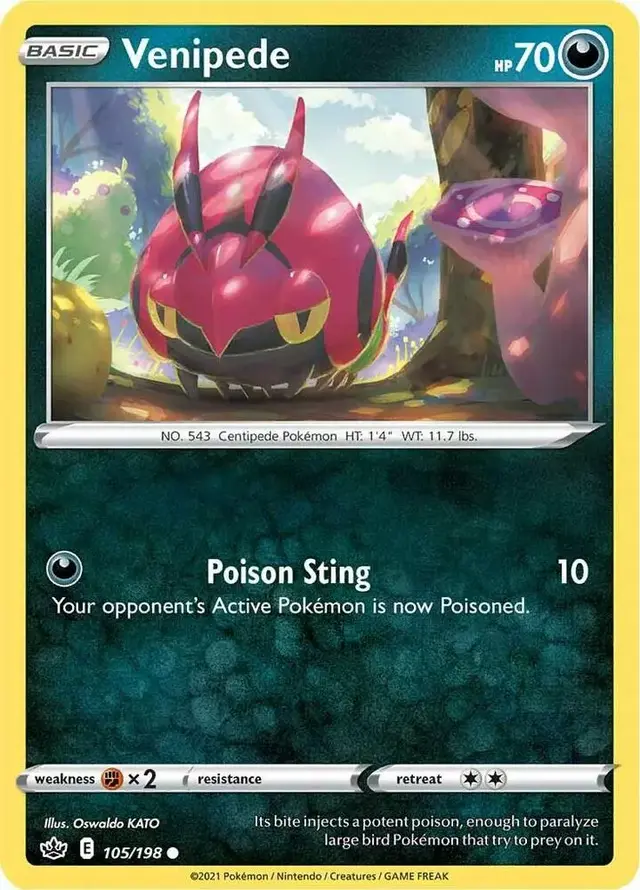 Venipede [Reverse Holo]