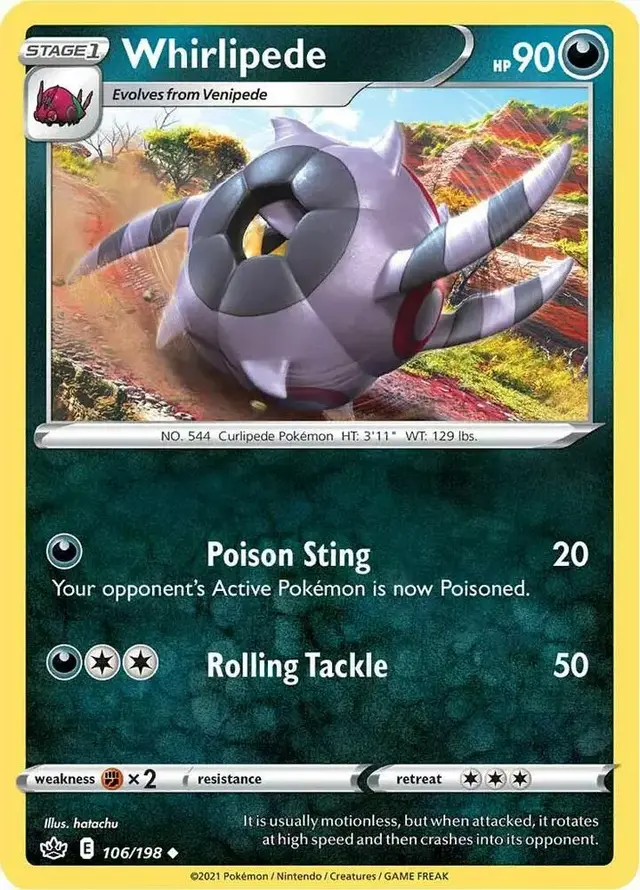 Whirlipede [Reverse Holo]