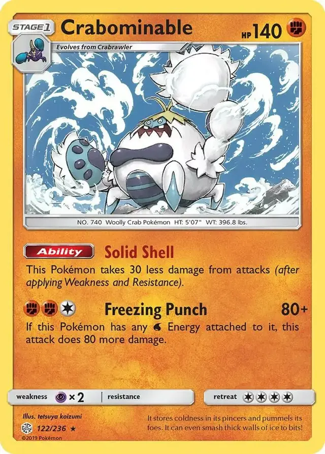 Crabominable [Reverse Holo]
