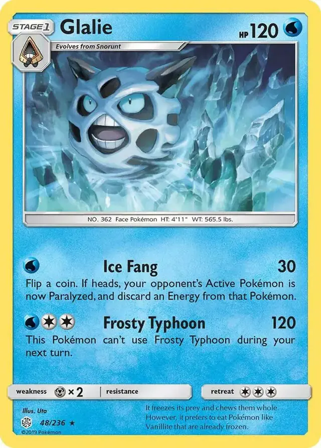 Glalie [Reverse Holo]