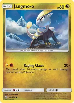 Jangmo-o [Reverse Holo] - Pokemon Cosmic Eclipse