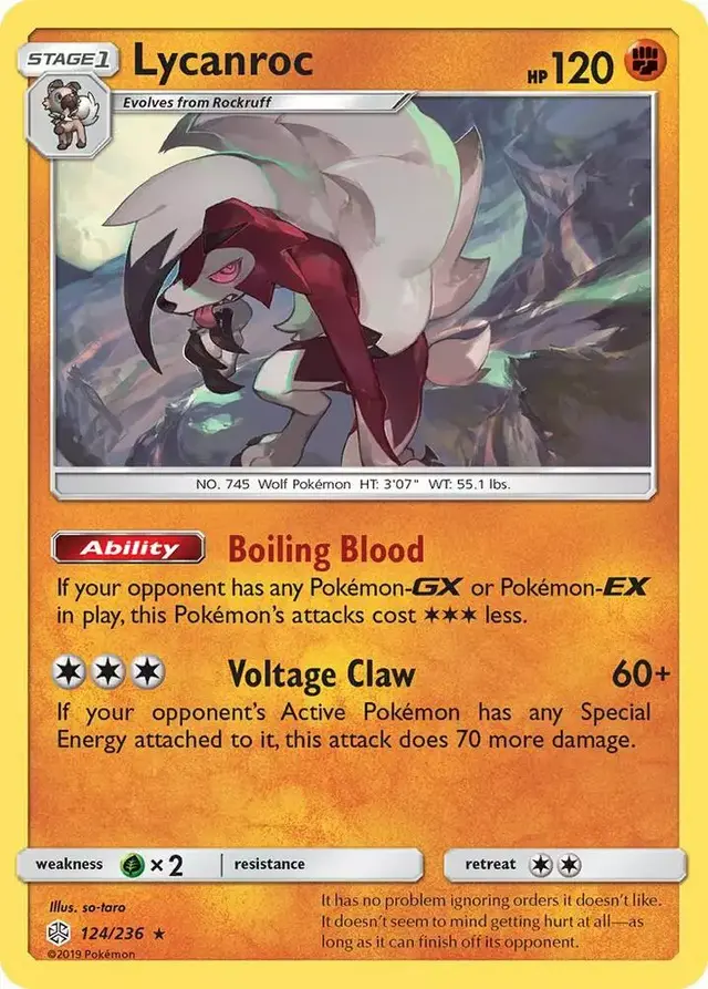 Lycanroc [Reverse Holo]