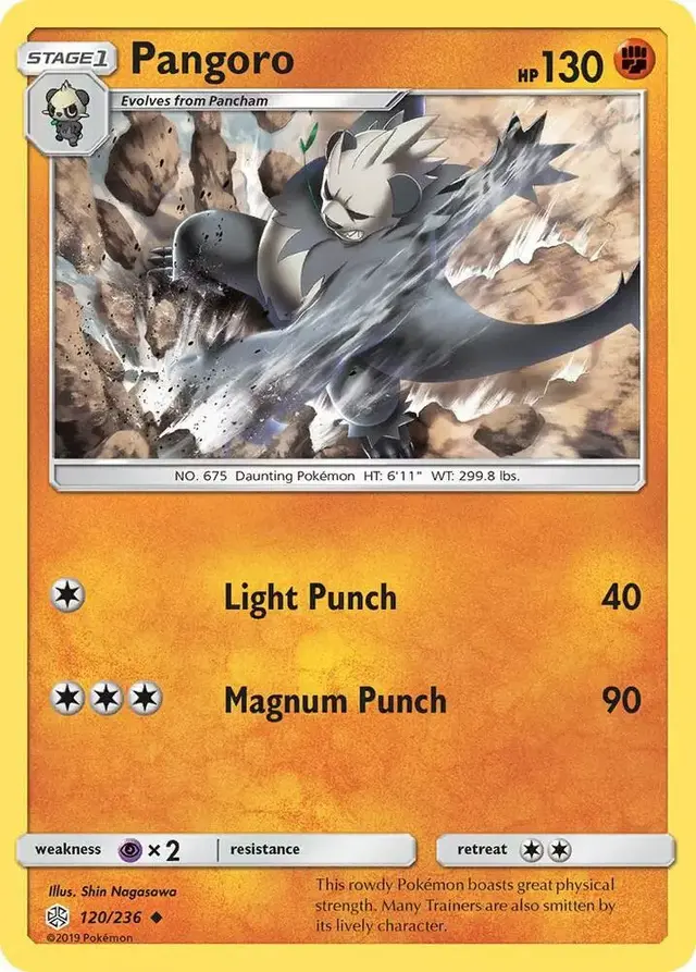 Pangoro [Reverse Holo]