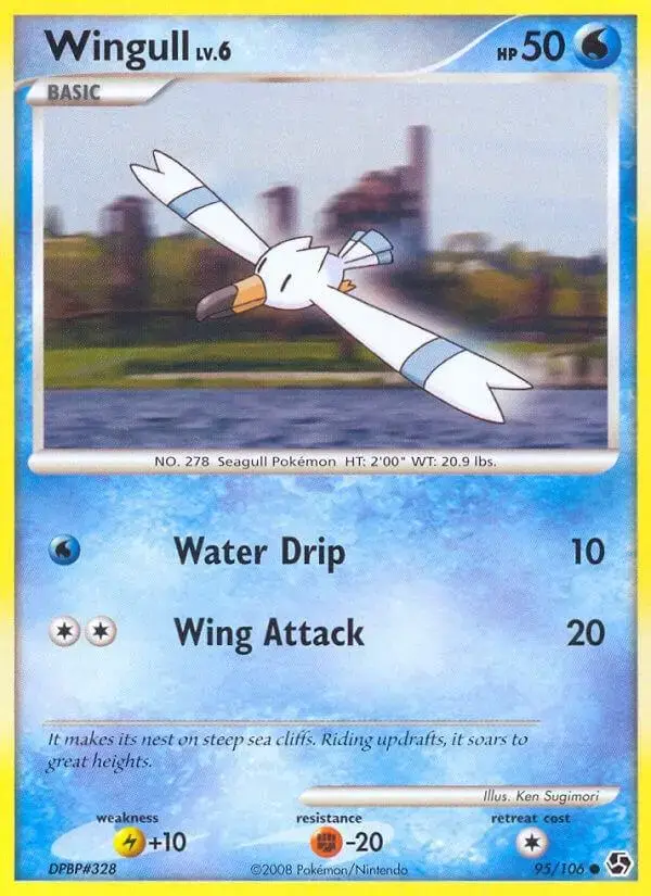 Wingull - Pokemon Great Encounters #95