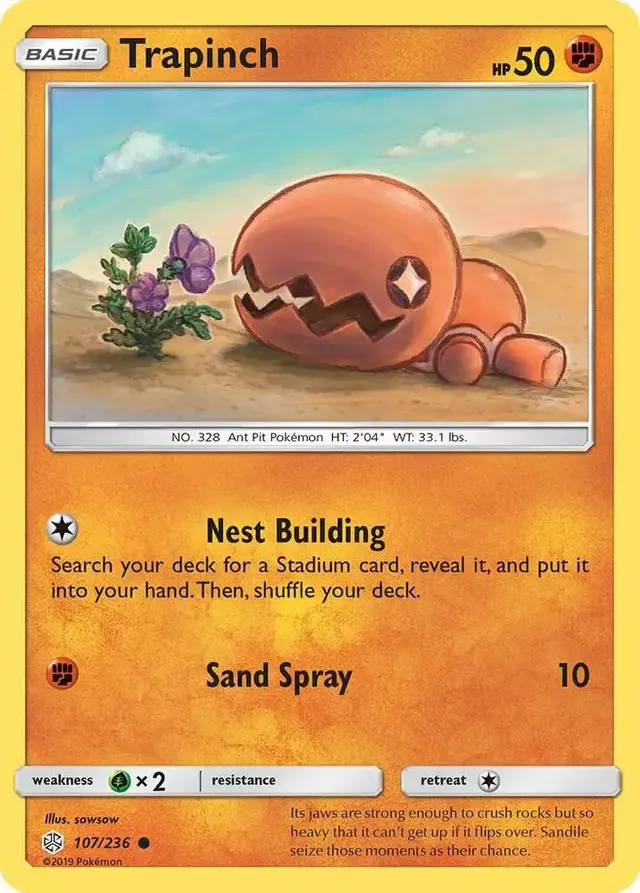 Trapinch [Reverse Holo]