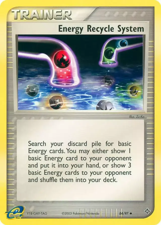 Energy Recycle System - Pokemon Dragon #84