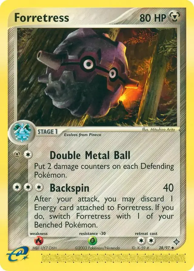 Forretress - Pokemon Dragon #28