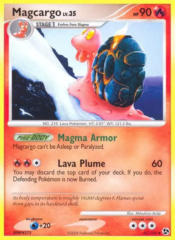 Magcargo - Pokemon Great Encounters #45