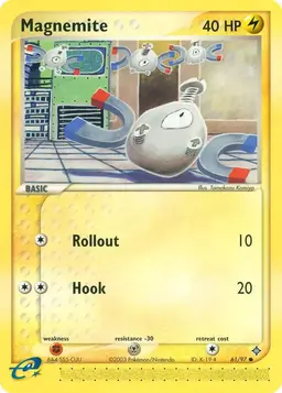 Magnemite [Reverse Holo] - Pokemon Dragon