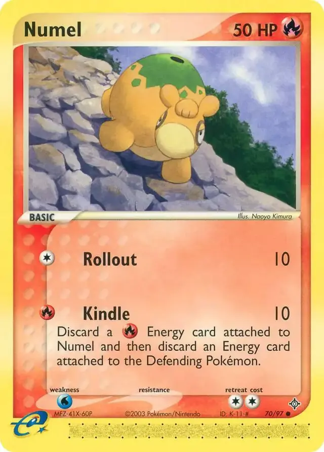 Numel - Pokemon Dragon #70