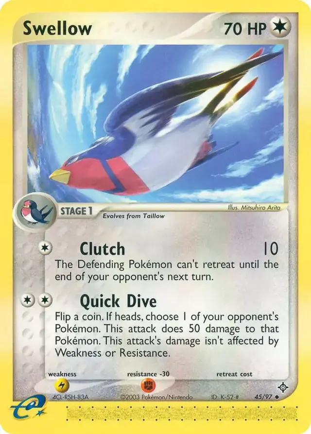 Swellow - Pokemon Dragon #45