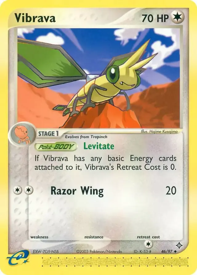 Vibrava - Pokemon Dragon #46