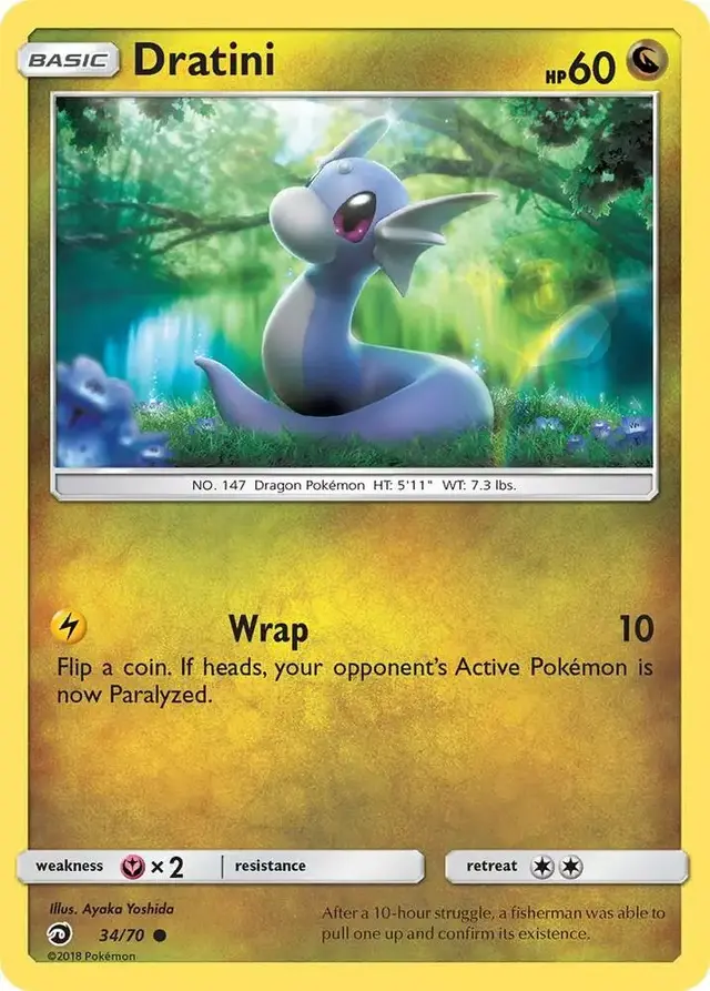 Dratini - Pokemon Dragon Majesty #34