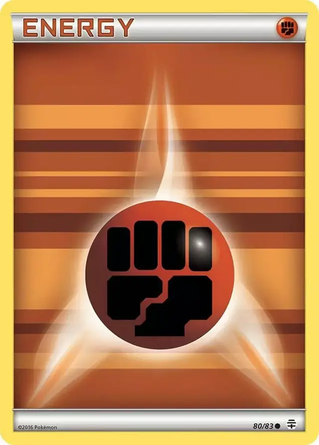 Fighting Energy - Pokemon Generations #80