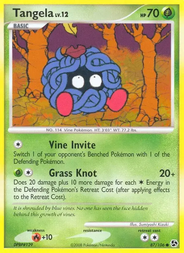 Tangela - Pokemon Great Encounters #87