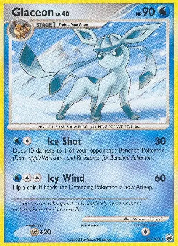 Glaceon - Pokemon Majestic Dawn #20