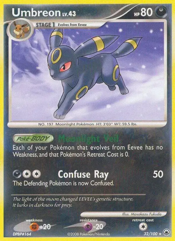 Umbreon - Pokemon Majestic Dawn #32