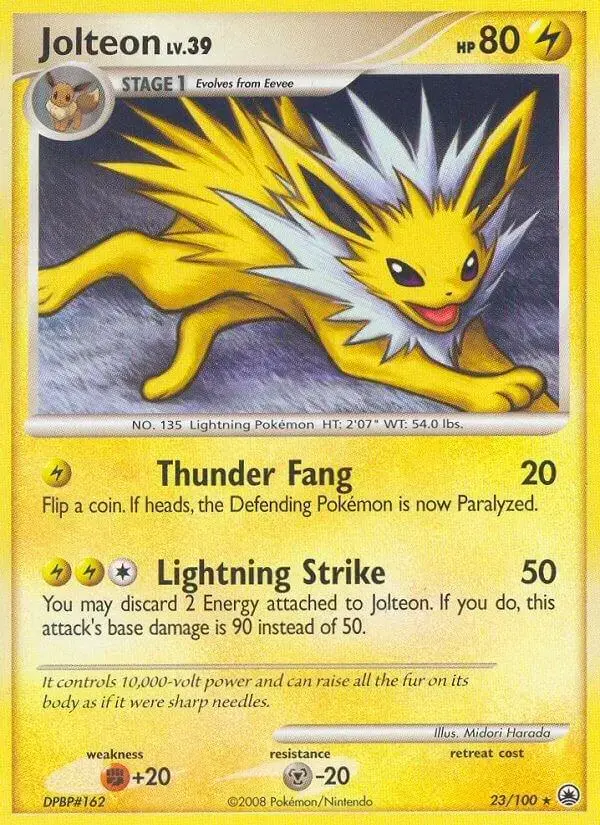 Jolteon - Pokemon Majestic Dawn #23