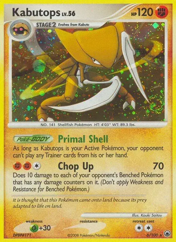 Kabutops - Pokemon Majestic Dawn #6