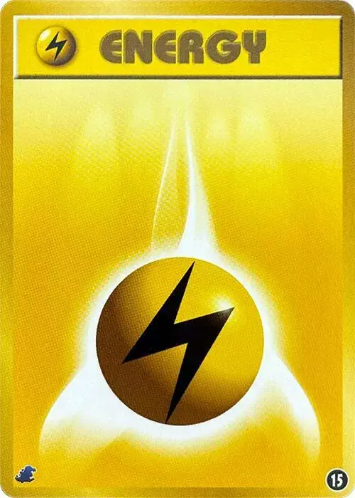 Lightning Energy - Pokemon Japanese Intro Pack Neo #15