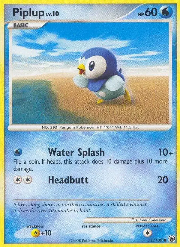 Piplup - Pokemon Majestic Dawn #71