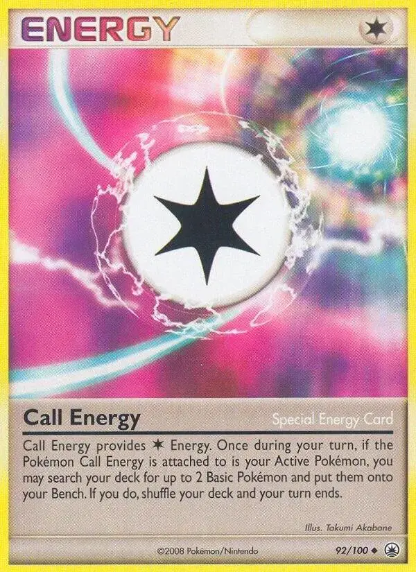 Call Energy - Pokemon Majestic Dawn #92