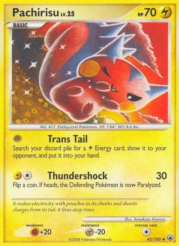 Pachirisu - Pokemon Majestic Dawn #43