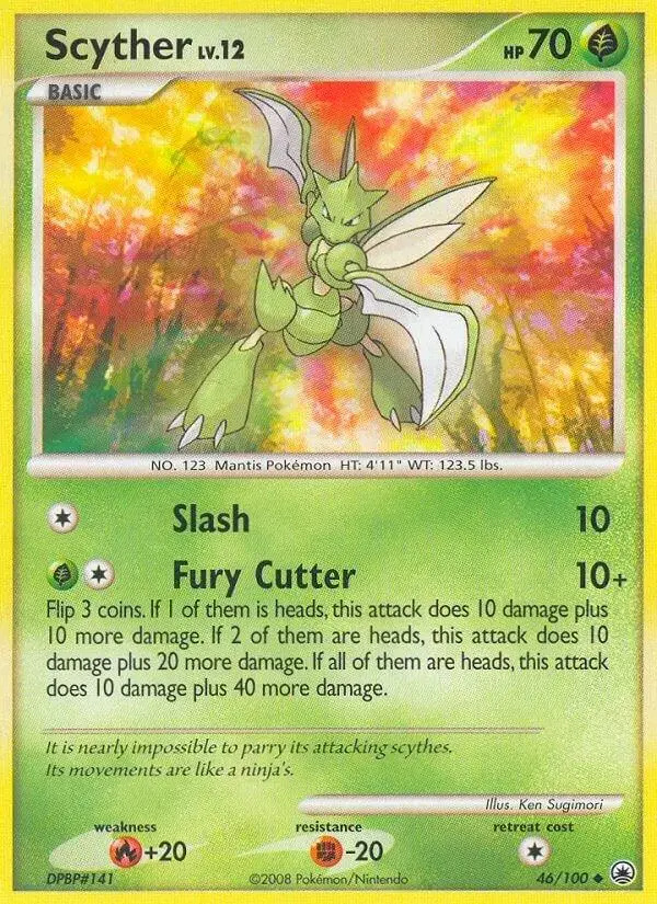 Scyther - Pokemon Majestic Dawn #46