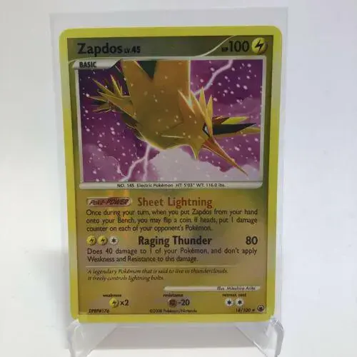 Zapdos [Reverse Holo] - Pokemon Majestic Dawn #14