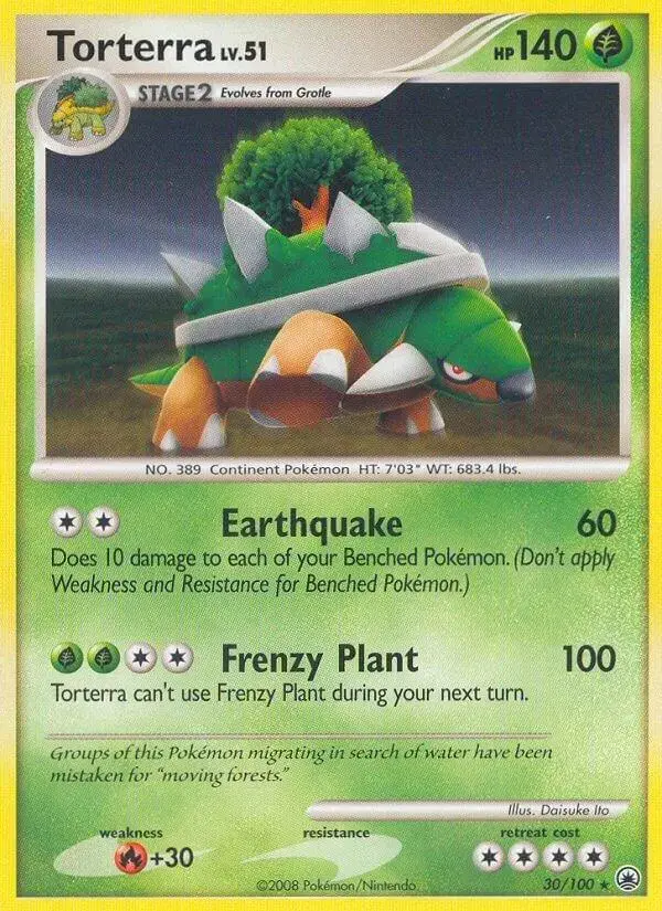 Torterra - Pokemon Majestic Dawn #30